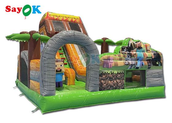 Outdoor Inflatable Slide 21.3FT Inflatable Bouncy Castle Slide Kids Slide Bouncer House For Indoor