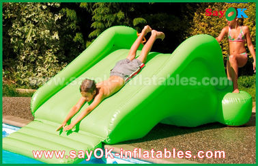 Inflatable Slip And Slide Giant Safety Inflatable Bouncer For Amusement Park , Inflatable Bounce Castle Bouncy Slides