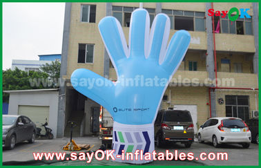 Giant Oxford Custom Inflatable Products , 2m  tall  Inflatable Blue Hand Model for Events