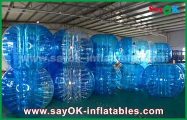 Inflatable Soccer Ball Game Durable Inflatable Sports Games / Transparent PVC TPU Inflatable Bubble Ball