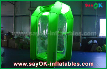 Durable Inflatable Photo Booth Money Booth Box Machine For Promotion / Advertising / Amusement