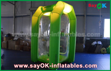 Durable Inflatable Photo Booth Money Booth Box Machine For Promotion / Advertising / Amusement