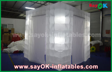 Inflatable Photo Booth Hire 210D Oxford Two Doors Led Inflatable Photo Booth 2.5m X 2.5m X 2.5m