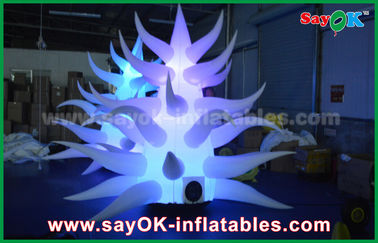 3mh Colorful 190T Oxford Cloth Inflatable Flower / Tree For Party Or Event