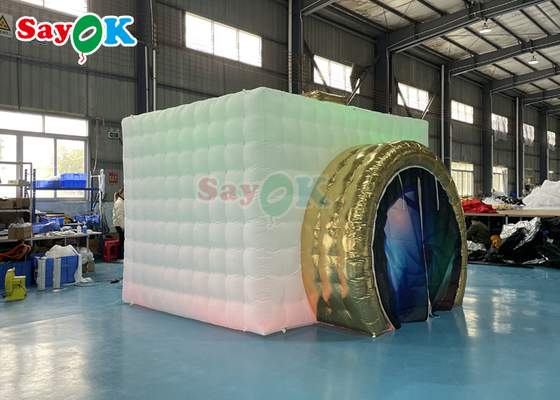 Event Booth Displays Camera Shaped Inflatable Photo Booth Enclosure For Exhibition /  Bar