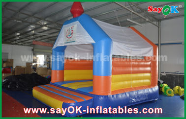 Baby air bouncer inflatable trampoline , happy hop bouncy castle