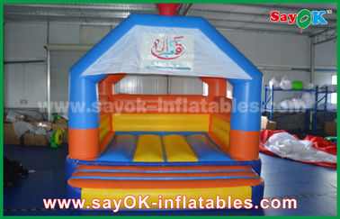 Baby air bouncer inflatable trampoline , happy hop bouncy castle