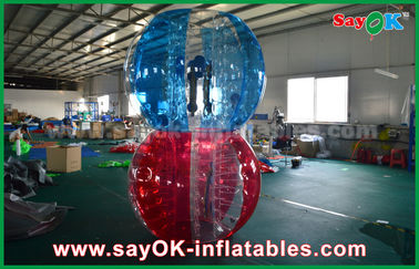 Inflatable Yard Games Transparent TPU Inflatable Sports Games , Giant Human Body Bubble Ball