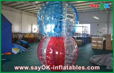 Inflatable Yard Games Transparent TPU Inflatable Sports Games , Giant Human Body Bubble Ball