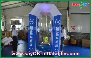 LED light Money Graber Machine For Promotion / Advertising / Amusement