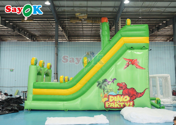 Commercial Grade Water Slide Inflatables Dinosaur Inflatable Bounce Slide For Children