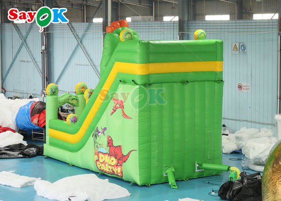 Commercial Grade Water Slide Inflatables Dinosaur Inflatable Bounce Slide For Children