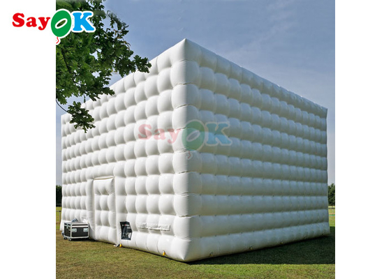 Outdoor Giant Inflatable Marquee Tent Pvc White Inflatable Nightclub Tent For Party Event