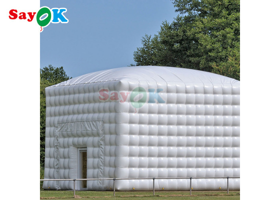 Outdoor Giant Inflatable Marquee Tent Pvc White Inflatable Nightclub Tent For Party Event