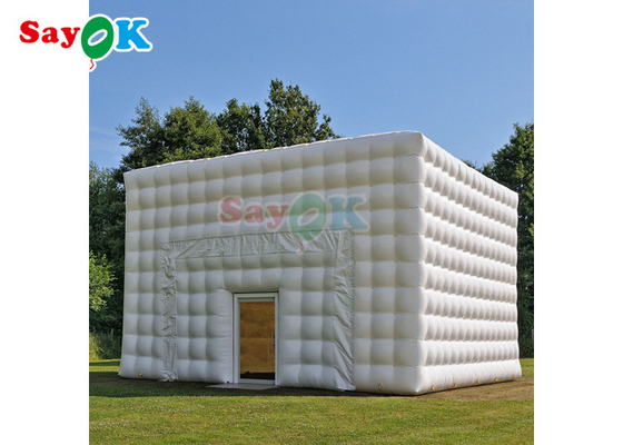 Outdoor Giant Inflatable Marquee Tent Pvc White Inflatable Nightclub Tent For Party Event