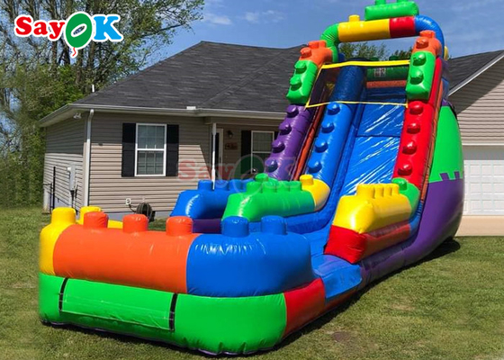 Outdoor Inflatable Slide Simple PVC Inflatable Bouncer Slide Blow Up Double Dry Slide Inflatable Slide For Kids