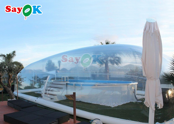 Customized Outdoor Enclosures Inflatable Swimming Pool Tent Cover Inflatable Pool Dome Covers