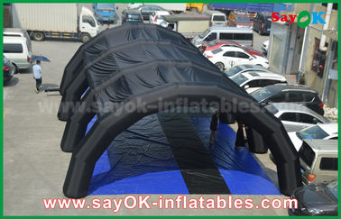 Inflatable Tent Camping Customized 0.55 Mm PVC Tarpulin Inflatable Tunnel Tent For Advertising / Promotion