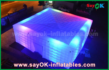 Giant White  210 D Oxford Inflatable Air Tent With LED Lighting for Party