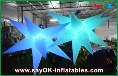 Durable  Inflatable Lighting Decoration , Inflatable Star With Led Light