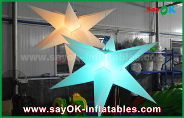 Durable  Inflatable Lighting Decoration , Inflatable Star With Led Light