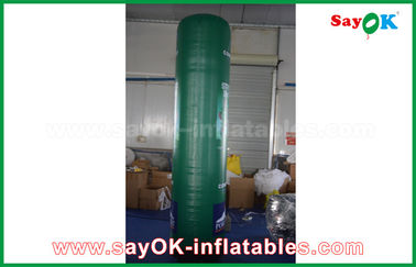 Customized Inflatable LED Pillar With Full Printing , Inflatable Advertising Tube