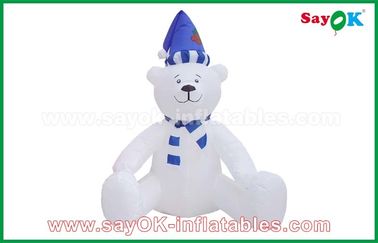 210 D Oxfor Cloth Christmas Snowman Inflatable Holiday Decorations customized