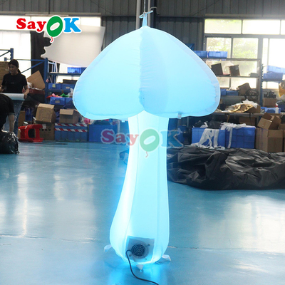 3.2ft Advertising Inflatable Decoration Realistic Inflatable Mushrooms / Inflatable Light Mushroom