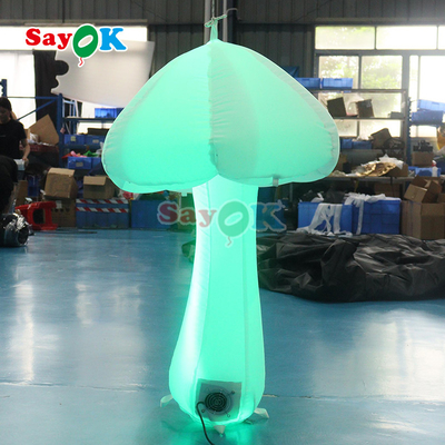 3.2ft Advertising Inflatable Decoration Realistic Inflatable Mushrooms / Inflatable Light Mushroom