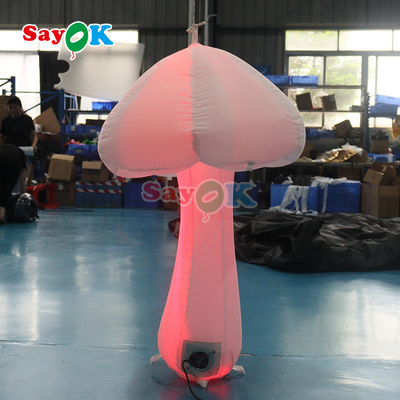 3.2ft Advertising Inflatable Decoration Realistic Inflatable Mushrooms / Inflatable Light Mushroom