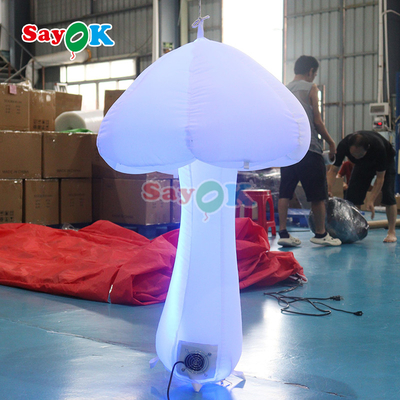 3.2ft Advertising Inflatable Decoration Realistic Inflatable Mushrooms / Inflatable Light Mushroom