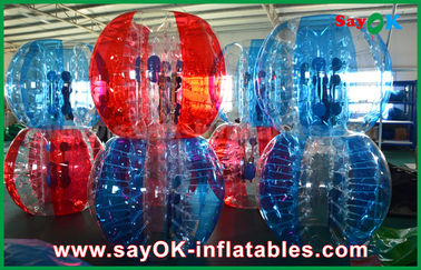 Inflatable Lawn Games Transparent PVC / TPU Inflatable Soccer Bubble Human Ball For Adult / Kid