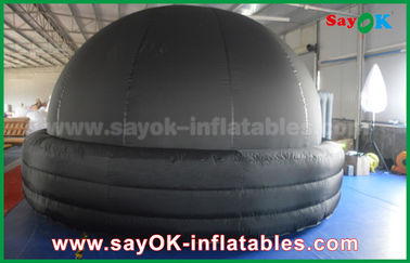 Customized 5m / 6m Dia Inflatable Projection Dome Tent For Kids / Adults