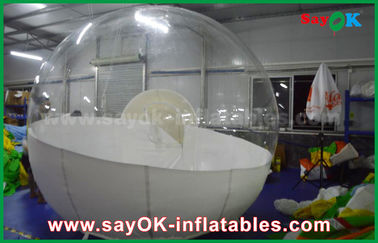 2 Man Inflatable Tent Giant Transparent White Inflatable Bubble Tent For Camping / Rent / Promotion / Advertising