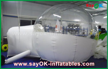 2 Man Inflatable Tent Giant Transparent White Inflatable Bubble Tent For Camping / Rent / Promotion / Advertising