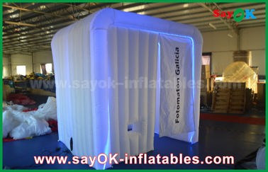 Inflatable Photo Studio 2.3*2*2.2m Inflatable Photo Booth With LED Lighting , CE / Ul Standard Air Blower