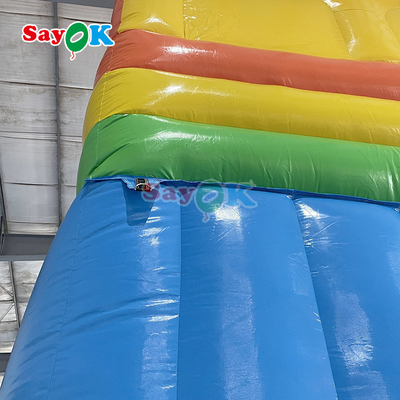 Outdoor Inflatable Slide Simple PVC Inflatable Bouncer Slide Blow Up Commercial Slide With Pond For Kids