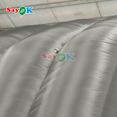 10x6x5.4mH Black Dome Inflatable Stage Tent For Party Event
