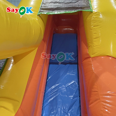 Inflatable Bouncer Castle Game For Kids Inflatable House Party Jump Bouncing And Slide Combo With Selection Windmill