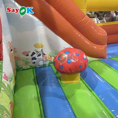 Commercial Dry Bouncer Slide Combo Inflatable Bouncy Moonwalk Jumping Castle Bounce House For Kids Adults