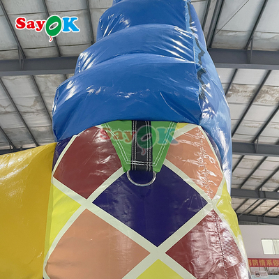 Inflatable Bouncer Castle Game For Kids Inflatable House Party Jump Bouncing And Slide Combo With Selection Windmill