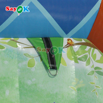 Inflatable Bouncer Castle Game For Kids Inflatable House Party Jump Bouncing And Slide Combo With Selection Windmill