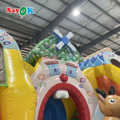 Commercial Dry Bouncer Slide Combo Inflatable Bouncy Moonwalk Jumping Castle Bounce House For Kids Adults