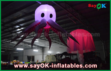 Changeable Color LED Inflatable Stage Octopus For Party And Wedding