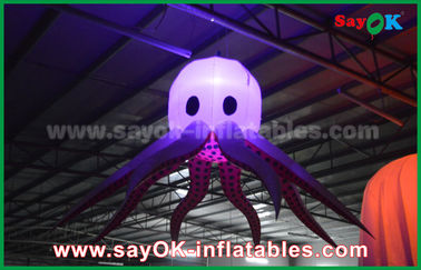 Changeable Color LED Inflatable Stage Octopus For Party And Wedding