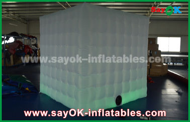 Inflatable Photo Studio RGB LED Inflatable Photo Booth Case 2.5x2.5m Or Customzied