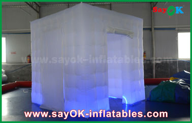 Inflatable Photo Studio RGB LED Inflatable Photo Booth Case 2.5x2.5m Or Customzied