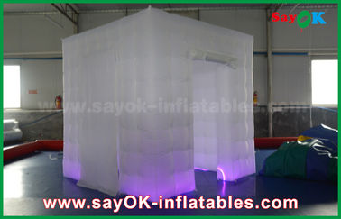 Inflatable Photo Studio RGB LED Inflatable Photo Booth Case 2.5x2.5m Or Customzied