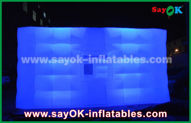 Large Inflatable Tent Press Remoter Control Inflatable Led Tent House For Wedding / Festival