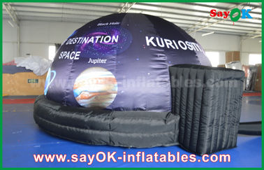 ROHS Full Print With Start Inflatable Planetarium Dome Tent For Movie Projection